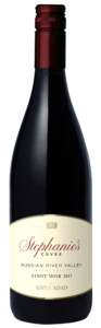 Stephanie's Cuvee Pinot Noir Wine Bottle